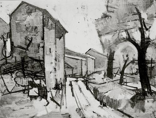 Haus an der Stra&szlig;e